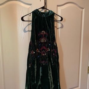 Free people green dress
